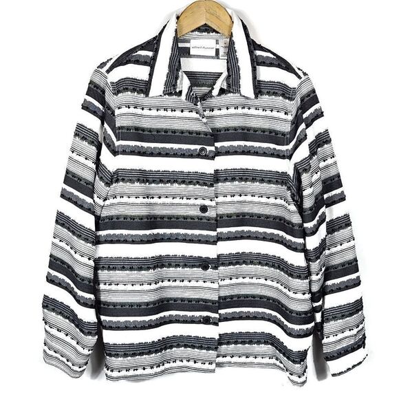 Alfred Dunner Women's Button Down Blazer Jacket - Picture 1 of 6